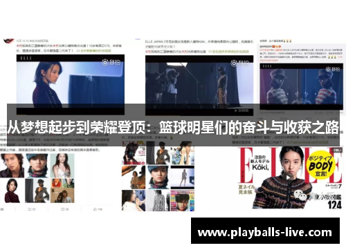 从梦想起步到荣耀登顶：篮球明星们的奋斗与收获之路